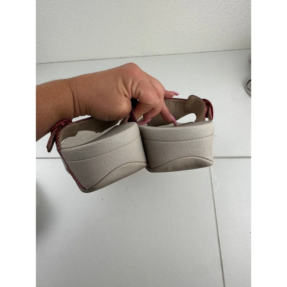 Fitflop Womens Adjustable‎ Buckle Thong Sandals Size 7 US Comfort Walking